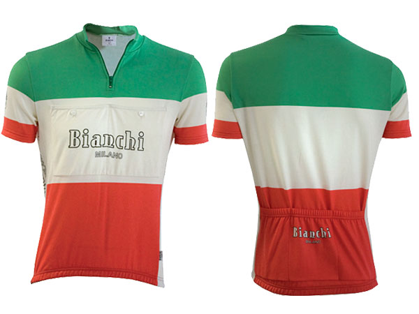 Extra Promesa Librería Nalini Bianchi Milano Collection (Hozan Retro Wool Short Sleeve Jersey) -  Albabici Cycling Products