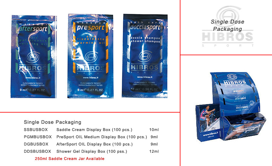 Hibros Display (Single Dose Packaging) - Albabici Cycling Products