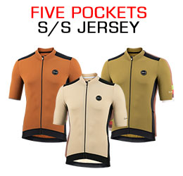 Five Pockets Short Sleeve Jersey
