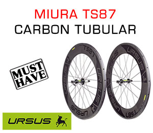 Ursus Miura TS87 Carbon Tubular Wheels