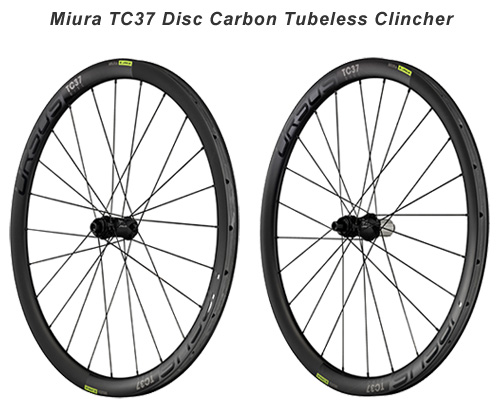 Albabici Cycling Products - Ursus Miura TC37 Disc Carbon Tubeless 