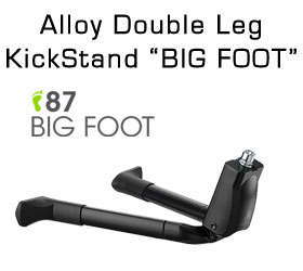 Steel Double Kickstand "BIG FOOT"