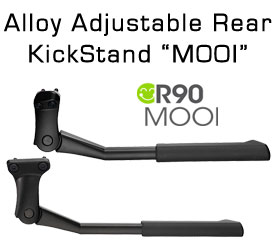 Art. R90 - Alloy Adjustable Rear KickStand “MOOI”