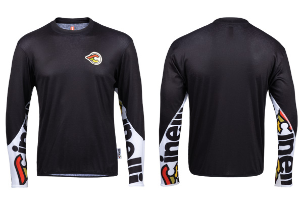 Cinelli Gravel Tech Long Sleeve Tee Cinelli Gravel Tech Long Sleeve Tee