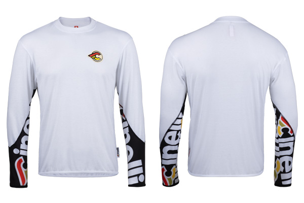 Cinelli Gravel Tech Long Sleeve Tee Cinelli Gravel Tech Long Sleeve Tee