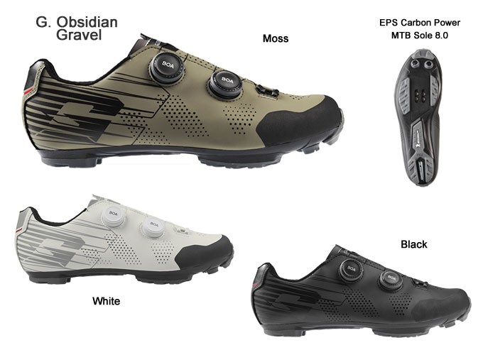 G. Obsidian Gravel Shoes