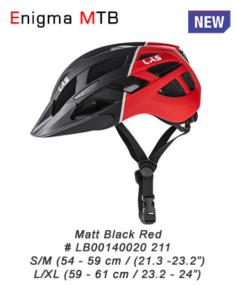 LAS Enigma MTB model helmets