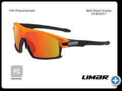 Matt Black Orange