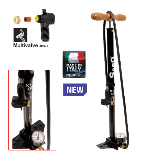 Sapo X102 OK Professional High Pressure Floor Pump