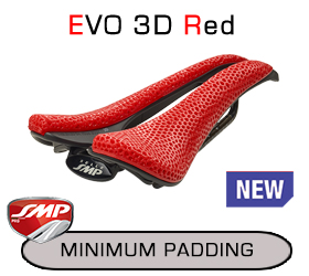 EVO 3D 140 Red Saddle