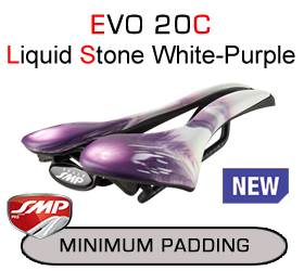 EVO 20C Liquid White Purple Saddle