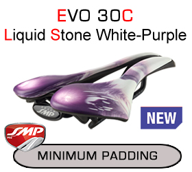 EVO 30C Liquid White Purple Saddle